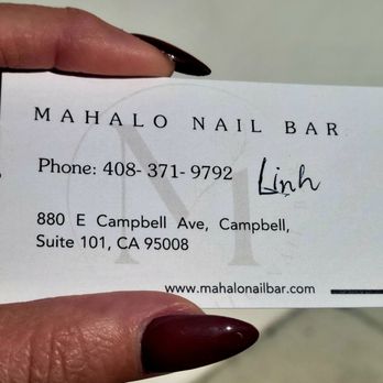 Mahalo Nail Bar - Book online! - Nail Salons Near Me - Campbell, California Mahalo Nail Bar - Book online! - Nail Salons Near Me - Campbell, California