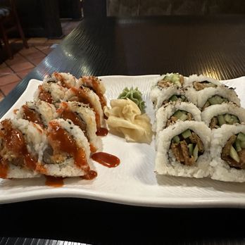 Tentatsu - Spicy tuna roll and inari roll - Japanese Near Me - Vancouver, British Columbia