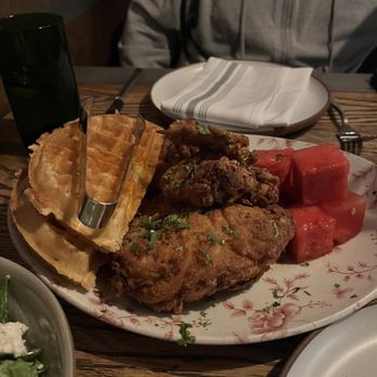 Yardbird - CHICKEN 'N' WATERMELON 'N' WAFFLES - Southern Near Me - Las Vegas, Nevada