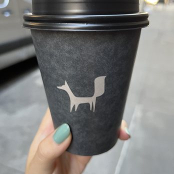 Black Fox Coffee - Small latte - Cafes Near Me - New York, New York