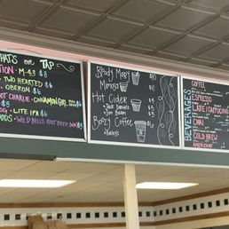 Drink menu
