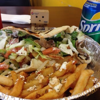 Mr. Gyros - Lamb & Beef Gyro w/ Greek Fries - Mediterranean Near Me - Seattle, Washington