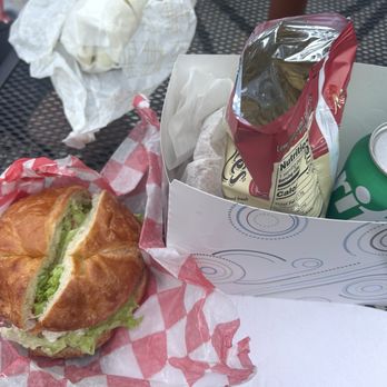 Ooh La la - Chicken salad on a croissant, boxed up - Bakeries Near Me - Lakeside Marblehead, Ohio