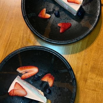 Bistro Sakana - Strawberry lychee mousse - Japanese Near Me - Vancouver, British Columbia