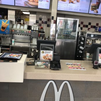 McDonald's - the counter and menus of a fast food restaurant - Burgers Near Me - Staten Island, New York