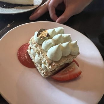 Orsay - Pistachio Dacquoise - French Near Me - Jacksonville, Florida