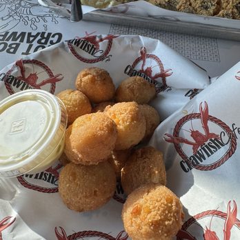 Crawfish Cafe - Hush Puppies - Seafood Near Me - Cypress, Texas