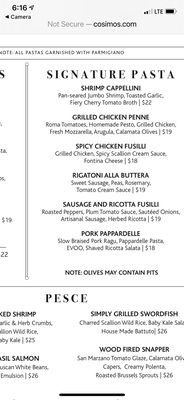 Menu photo 8 Cosimo's Poughkeepsie Poughkeepsie, NY