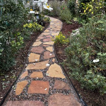 Monroe Masonry - Side yard path. - Masonry/Concrete Near Me Monroe Masonry - Side yard path. - Masonry/Concrete Near Me