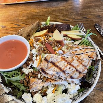 Grindstone on the Monon - Salad with Chicken - New American Near Me - Westfield, Indiana Grindstone on the Monon - Salad with Chicken - New American Near Me - Westfield, Indiana