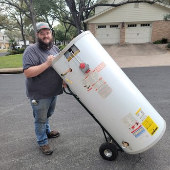 Plumb & Order - We can install all kinds of water heaters even this huge 75 gallon unit is not too much for Plumb & Order Techs. - Plumbing Near Me - Round Rock, Texas