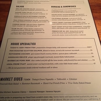 Houston's Restaurant - Lunch menu - American Near Me - Hackensack, New Jersey Houston's Restaurant - Lunch menu - American Near Me - Hackensack, New Jersey