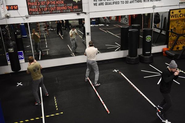 Peter Welch's boxing Gym by null