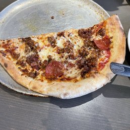 Carnivorous Pizza only had two pepperonis on half the pizza Carnivorous Pizza only had two pepperonis on half the pizza