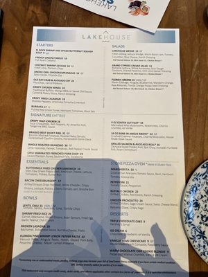 Menu photo 1 Lakeside Orlando, FL Menu photo 1 Lakeside Orlando, FL