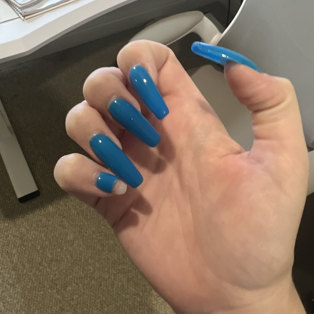 Glamicure - Broken nail after one week - Nail Salons Near Me - Los Angeles, California Glamicure - Broken nail after one week - Nail Salons Near Me - Los Angeles, California