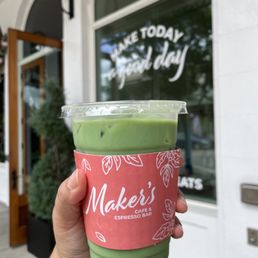 iced matcha latte iced matcha latte