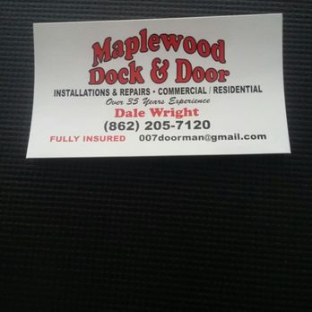 Maplewood Dock and Door - Please call us at 862-205-7120 - Garage Door Services Near Me Maplewood Dock and Door - Please call us at 862-205-7120 - Garage Door Services Near Me