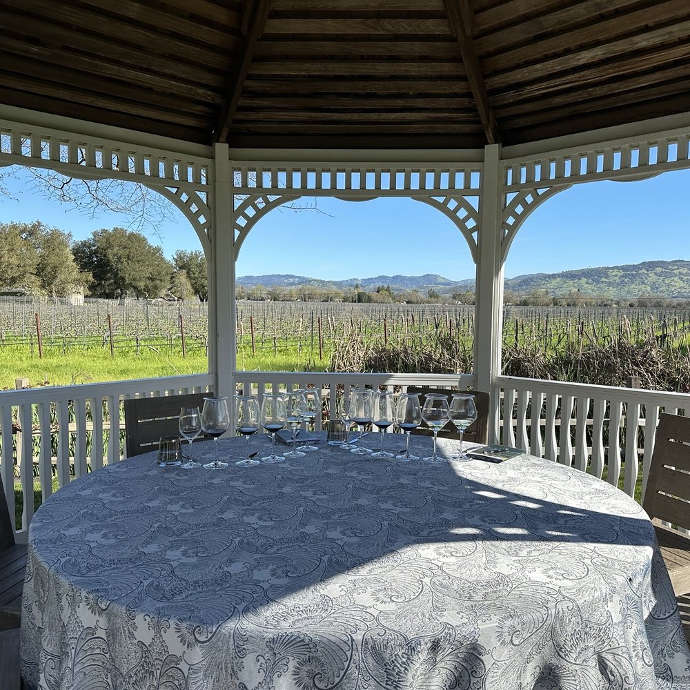 Far Niente - Beautiful tasting in the pavilion ! - Wineries Near Me - Oakville, California