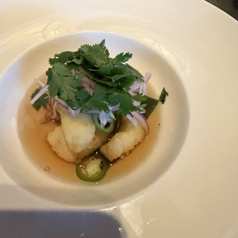 Nobu Atlanta - Fried fish in a sauce was to die for. - Japanese Near Me - Atlanta, Georgia