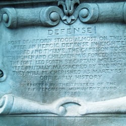 FORT DEARBORN MASSACRE MONUMENT - 540 N Dearborn St, Chicago, IL - Yelp