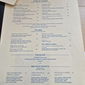 Momoya SoHo - Menu - Sushi Bars Near Me - New York, New York Momoya SoHo - Menu - Sushi Bars Near Me - New York, New York