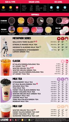 Menu photo 1 Kung Fu Tea Middletown, NY Menu photo 1 Kung Fu Tea Middletown, NY