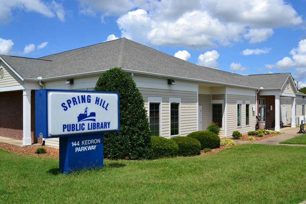 SPRING HILL LIBRARY Updated May 2025 144 Kedron Pkwy, Spring Hill