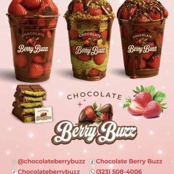 Chocolate Berry Buzz - Desserts Near Me - Long Beach, California Chocolate Berry Buzz - Desserts Near Me - Long Beach, California