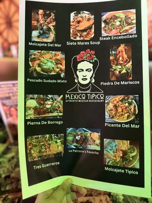 Menu photo 1 Mexico Tipico Authentic Mexican Restaurant Milford, CT Menu photo 1 Mexico Tipico Authentic Mexican Restaurant Milford, CT