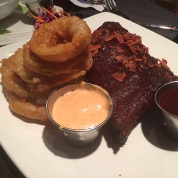 Theory - Ribs are delicious! They have bacon pieces on top. Need I say more?! - Sports Bars Near Me - Chicago, Illinois Theory - Ribs are delicious! They have bacon pieces on top. Need I say more?! - Sports Bars Near Me - Chicago, Illinois