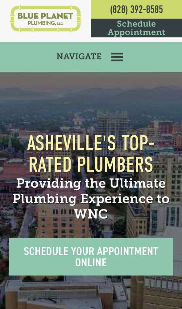 Slide of Blue Planet Plumbing