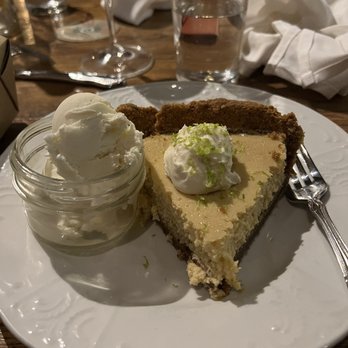 Ida Claire - Key Lime Pie with Ice Cream - Southern Near Me - Addison, Texas Ida Claire - Key Lime Pie with Ice Cream - Southern Near Me - Addison, Texas