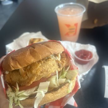 The Krazy Vegan - Krazy Main Chick Sandwich - Burgers Near Me - Miramar, Florida