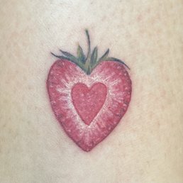 Strawberry tattoo Strawberry tattoo