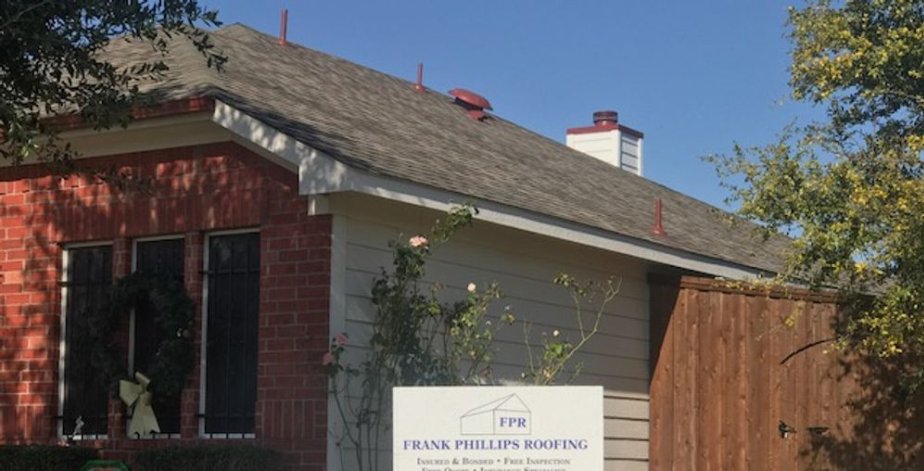 Slide of Frank Phillips Roofing