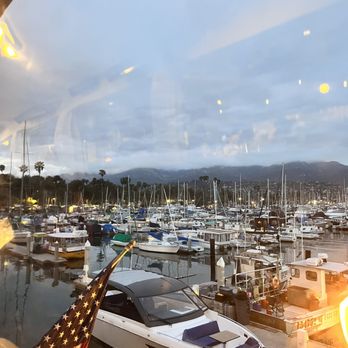 Brophy Bros - Marina view from our table - Seafood Near Me - Santa Barbara, California