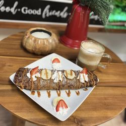 Protein Paradise - Our delicious crepes with plenty of toppings to chose from