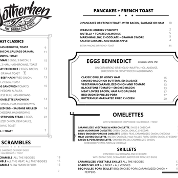 Motherhen BBQ Diner - the menu - Diners Near Me - Chemainus, British Columbia Motherhen BBQ Diner - the menu - Diners Near Me - Chemainus, British Columbia