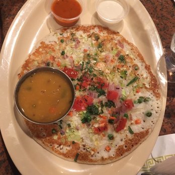Annapurna Cuisine - Mixed Vegetable Uthappam - Indian Near Me - Culver City, California Annapurna Cuisine - Mixed Vegetable Uthappam - Indian Near Me - Culver City, California
