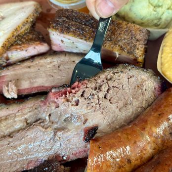 Goldee’s BBQ - Brisket ($18 for 1/2 pound) - Barbeque Near Me - Fort Worth, Texas