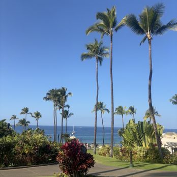 Fairmont Kea Lani - The view from the bottom of the pool chairs - Resorts Near Me - Wailea, Hawaii
