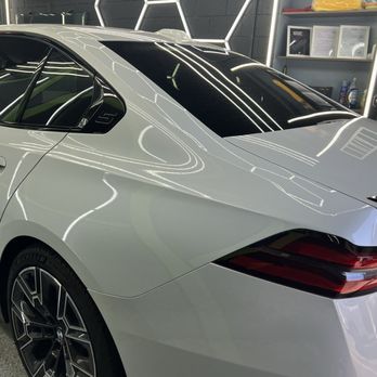 Tint Gleam - Back window of my car - Auto Detailing Near Me - Tujunga, California