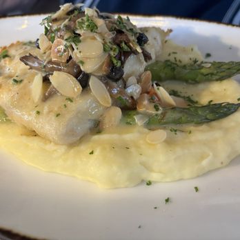Corvina Seafood Grill - Snapper Almondine - Seafood Near Me - Boca Raton, Florida
