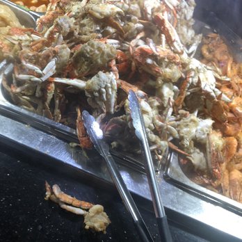 China Buffet - Crab leg dinner from 3 month old baby crabs. With no meat. Don't even know how they serve this - Chinese Near Me - Omaha, Nebraska
