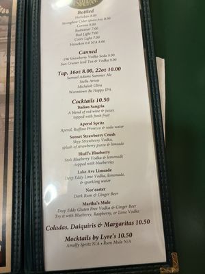 Menu photo 1 Giordano's Restaurant Oak Bluffs, MA Menu photo 1 Giordano's Restaurant Oak Bluffs, MA