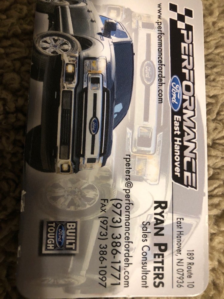 PERFORMANCE FORD OF EAST HANOVER 31 Reviews 189 State Rt 10, East