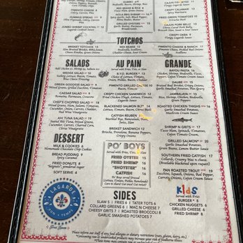 Lagarde American Eatery - Menu - Part 1 of 3. - New American Near Me - Chamblee, Georgia
