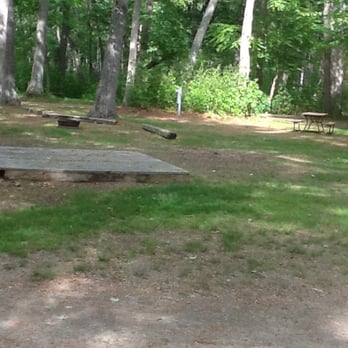 Pines Camping Area - Platform tent site - Campgrounds Near Me - Salisbury, Massachusetts