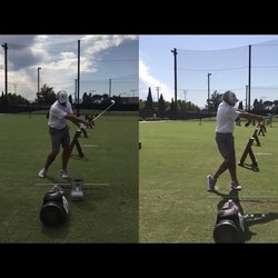 Don Allio Golf - Coach Don making some swing changes.
